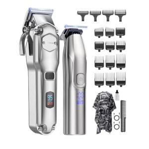 J&R A6 Cordless clippers and Trimmer set